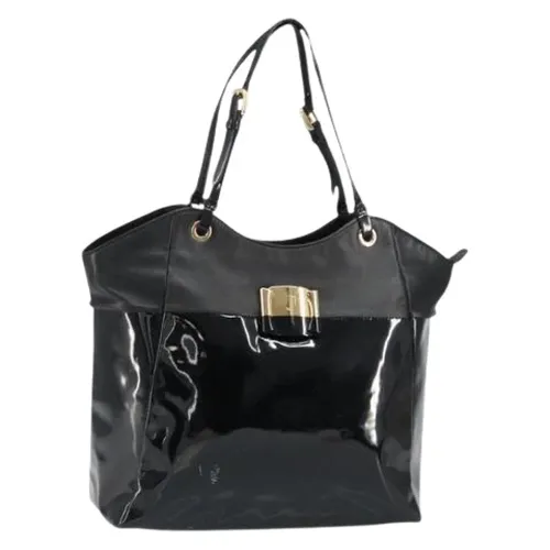 Pre-owned Leather Shoulder Bag - Salvatore Ferragamo Pre-owned - Modalova