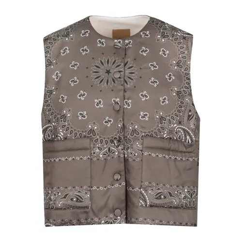 Gilet Nizza Reversible Bandana Print - 8PM - Modalova