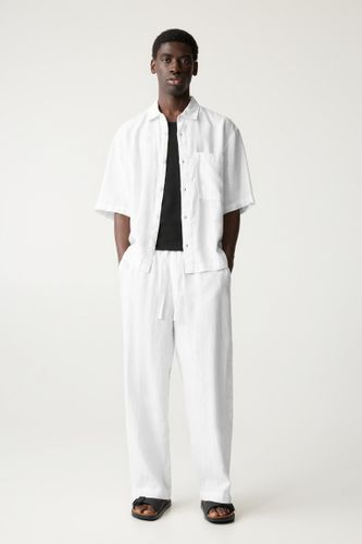 Pantalon Jogging 100 % Lin - Pull&Bear - Modalova