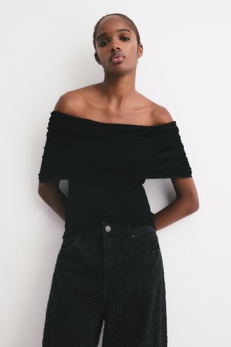 Top Multiposition Détail Dentelle - Pull&Bear - Modalova