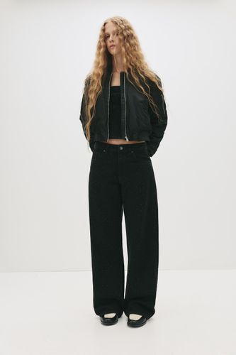 Jean Baggy Droit Brillant - Pull&Bear - Modalova