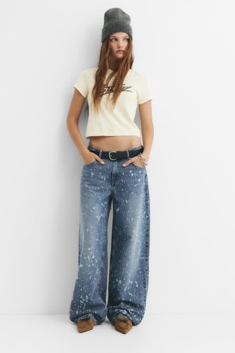 Jean Baggy Déchiré - Pull&Bear - Modalova