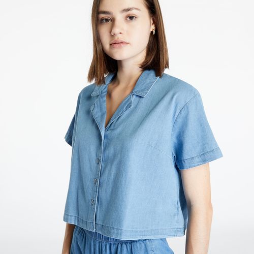 Camicia Ladies Light Denim Resort Shirt S - Urban Classics - Modalova