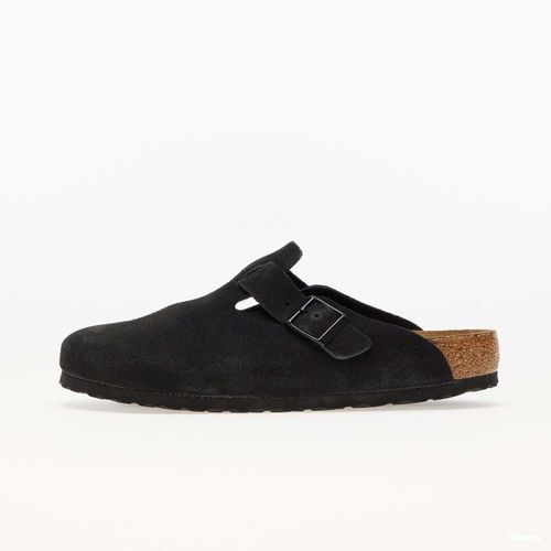 Scarpe Boston Soft Footbed Velvet Leather 41 - Birkenstock - Modalova