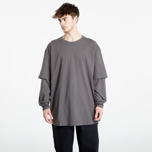 Maglietta Oversized Shaped Double Layer LS Tee XL - Urban Classics - Modalova