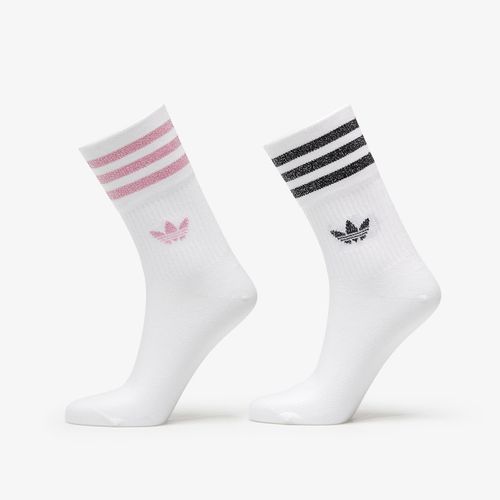 Adidas Mid-Cut Glitter Crew Socks 2-Pack / / M - adidas Originals - Modalova
