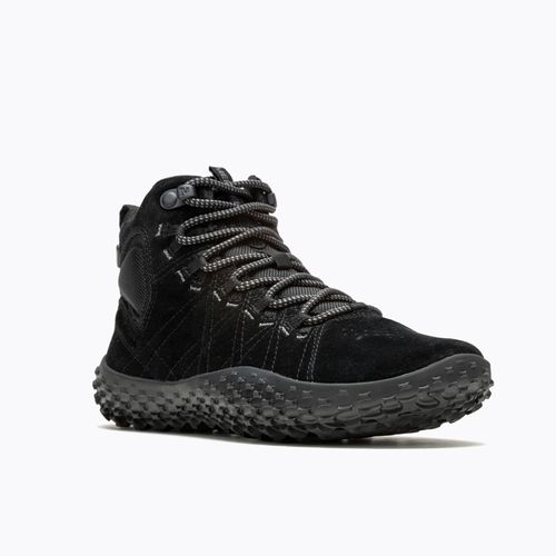 Merrell Wrapt Mid Wp Black/ Black 6 - Merrell - Modalova