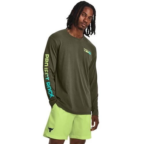 Maglietta Project Rock Brahma Ls M - Under Armour - Modalova