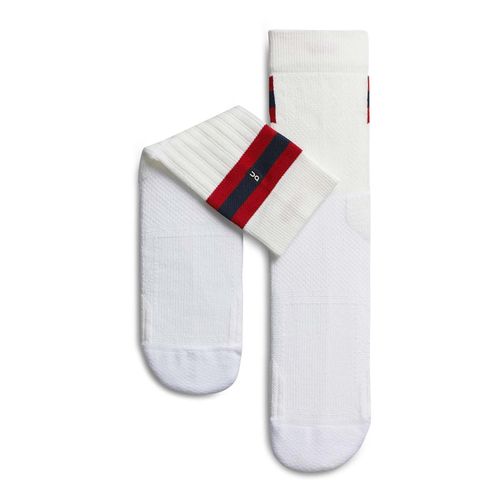 On Tennis Sock White/ Red 38-39 - On - Modalova