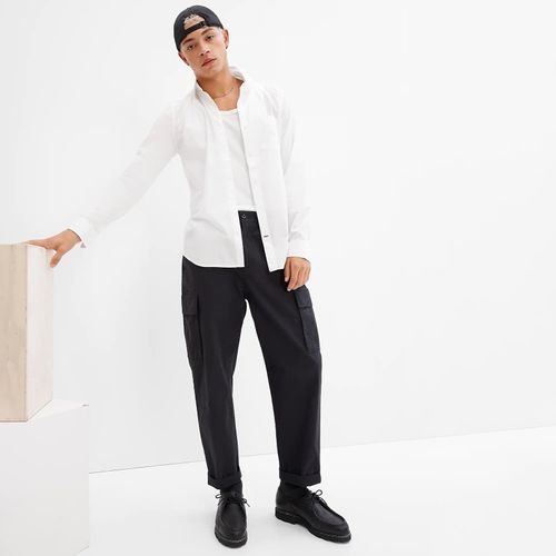 Camicia Slim Stretch Poplin Shirt L - GAP - Modalova