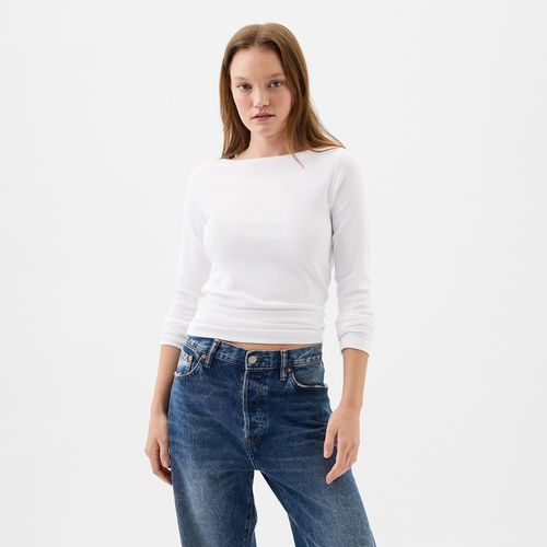Longsleeve Bateau Neck Modal Top XL - GAP - Modalova