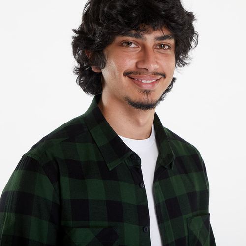 Camicia Checked Flanell Shirt / S - Urban Classics - Modalova