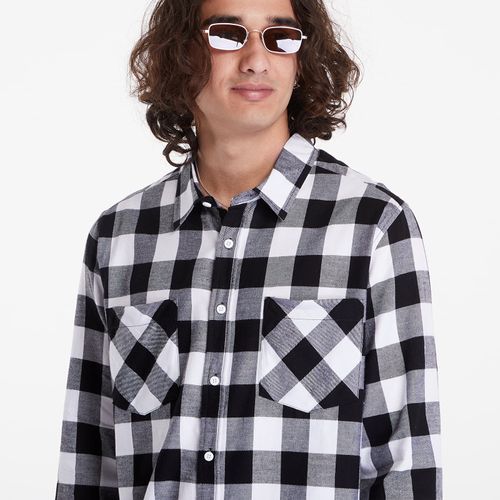 Camicia Checked Flanell Shirt / S - Urban Classics - Modalova
