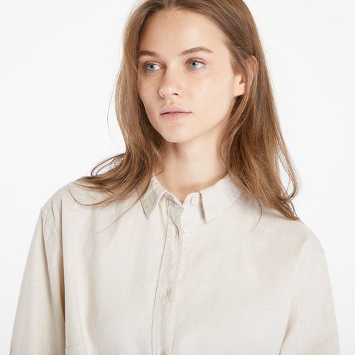 Camicia Ladies Linen Mixed Oversized Shirt L - Urban Classics - Modalova