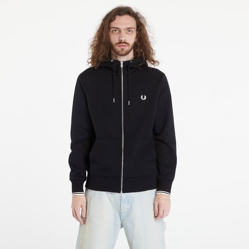 Felpa Hooded Zip Through Sweatshirt M - FRED PERRY - Modalova