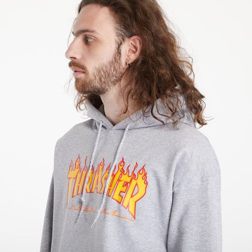 Felpa Flame Logo Hoody XL - Thrasher - Modalova