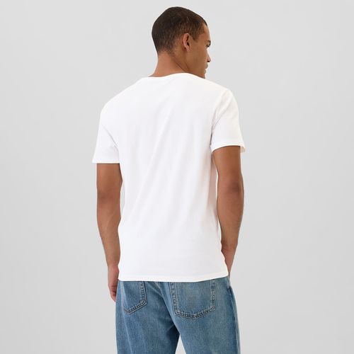 Maglietta Micro Logo Vneck Tee XXL - GAP - Modalova