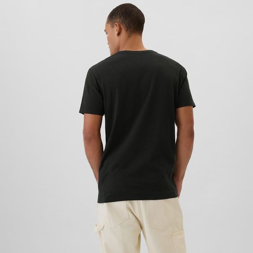 Maglietta Micro Logo Vneck Tee L - GAP - Modalova