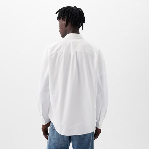 Camicia Standard Logo Oxford Shirt M - GAP - Modalova