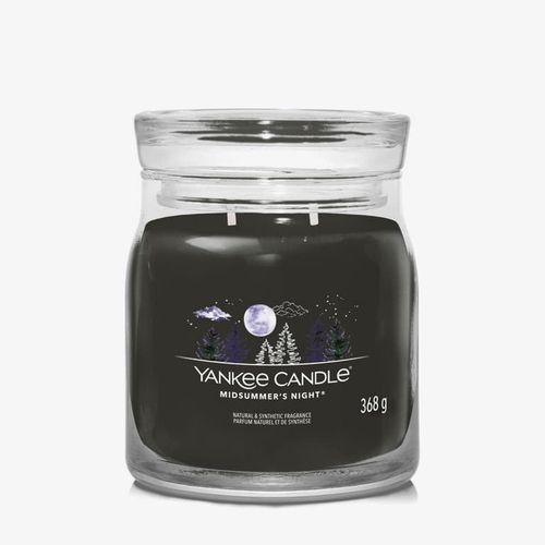 Signature Medium Jar 2 Wicks - Midsummers Night Universal - Yankee Candle - Modalova