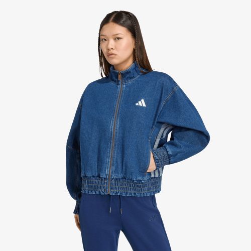 Giacca adidas Stadium Washed Denim Loose Fit Jacket S - adidas Performance - Modalova