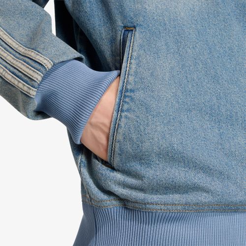 Giacca adidas Firebird Adicolor Denim Track Top Jacket S - adidas Originals - Modalova