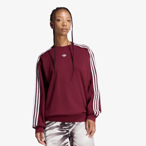 Felpa adidas Lace 3 Stripes Crew M - adidas Originals - Modalova
