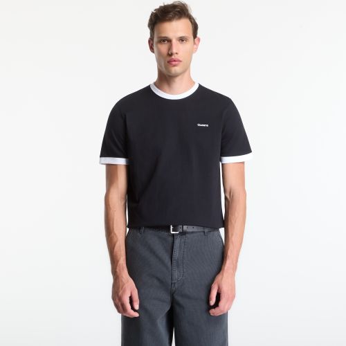 Maglietta Men's Contrast Ribbing Tee S - Queens - Modalova