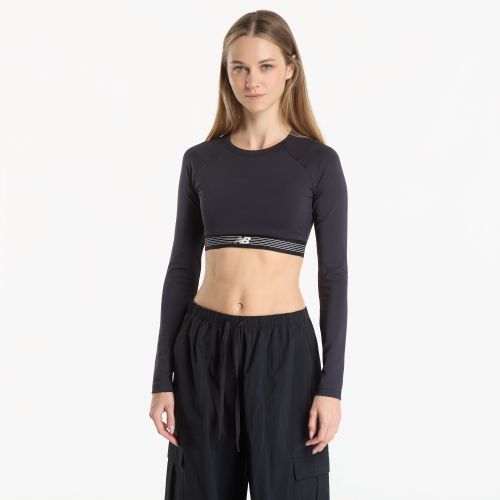 Maglietta AC Fitted Long Sleeve S - New Balance - Modalova