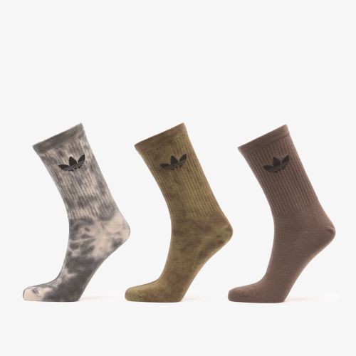 Adidas Tie Dye Crew Socks 3 Pairs / / L - adidas Originals - Modalova
