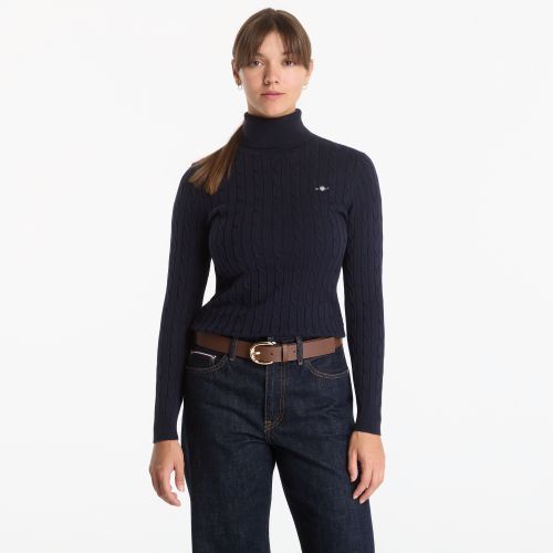 Maglione Stretch Cotton Cable Turtleneck S - Gant - Modalova
