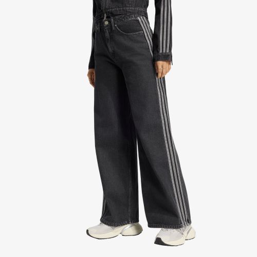 Jeans adidas High Rise Wide Leg Denim Pant 28/30 - adidas Originals - Modalova