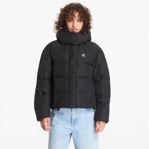 Giacca Jeans Matte Mw Short Puffe L - Calvin Klein - Modalova
