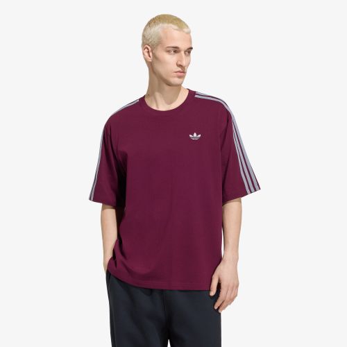 Maglietta adidas Adicolor 3-stripes Oversized Tee XL - adidas Originals - Modalova