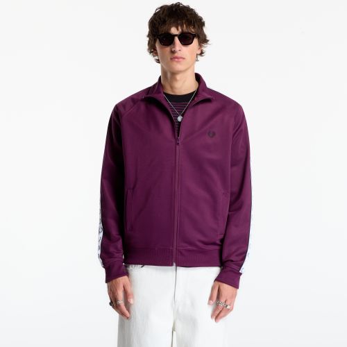 Felpa Contrast Tape Track Jacket M - FRED PERRY - Modalova