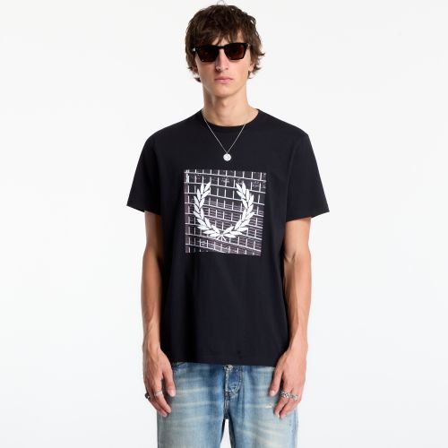 Maglietta Laurel Wreath Graphic Tshirt L - FRED PERRY - Modalova