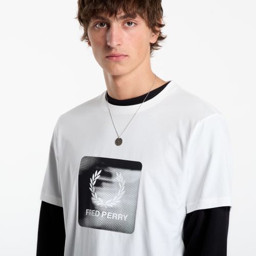 Maglietta Laurel Wreath Digital Tshirt XL - FRED PERRY - Modalova