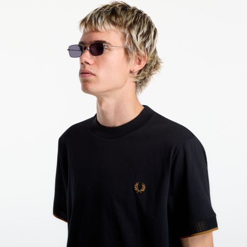 Maglietta Mesh Cuff Tshirt XL - FRED PERRY - Modalova
