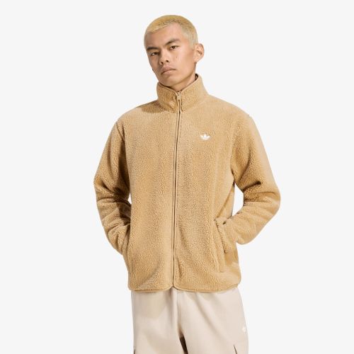 Felpa adidas Trefoil Essentials Teddy Fleece L - adidas Originals - Modalova