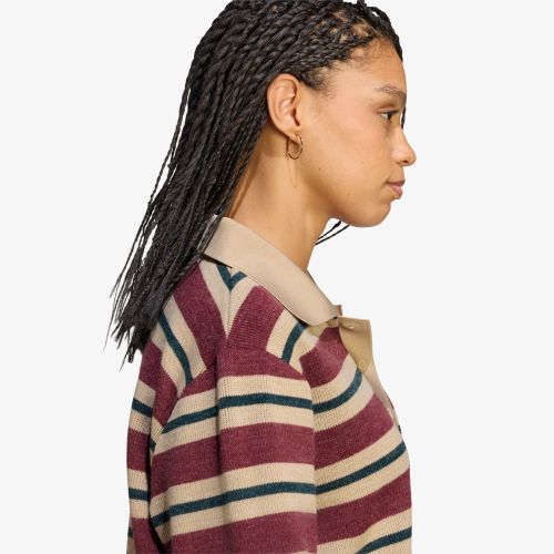 Maglione adidas Stripe Knitted Polo XS - adidas Originals - Modalova