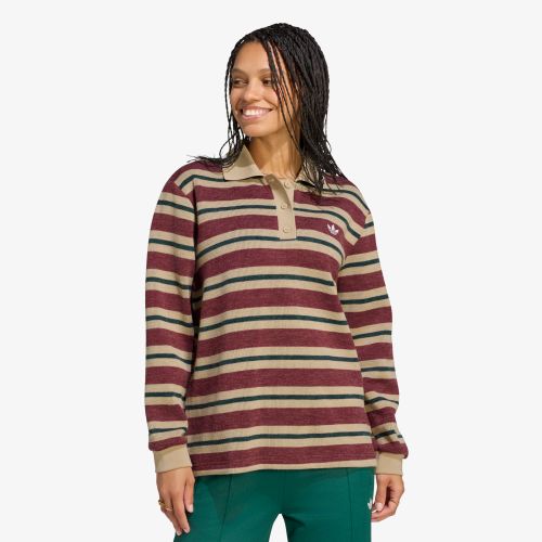 Maglione adidas Stripe Knitted Polo XS - adidas Originals - Modalova