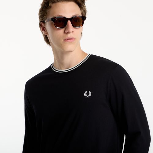 Maglietta LS Twin Tipped T-shirt L - FRED PERRY - Modalova