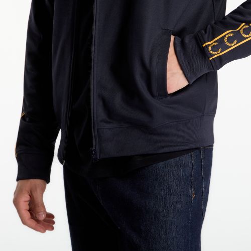 Felpa Contrast Tape Track Jacket M - FRED PERRY - Modalova