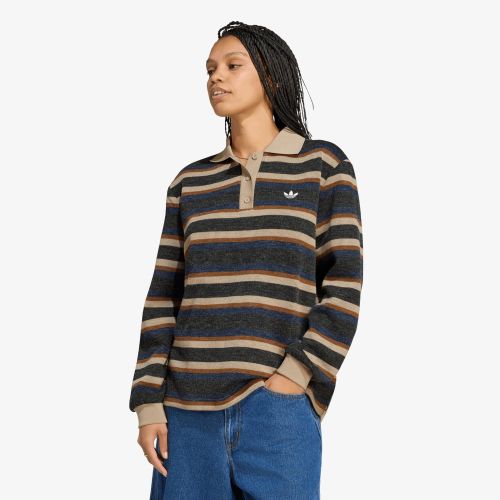 Maglione adidas Stripe Knitted Polo S - adidas Originals - Modalova