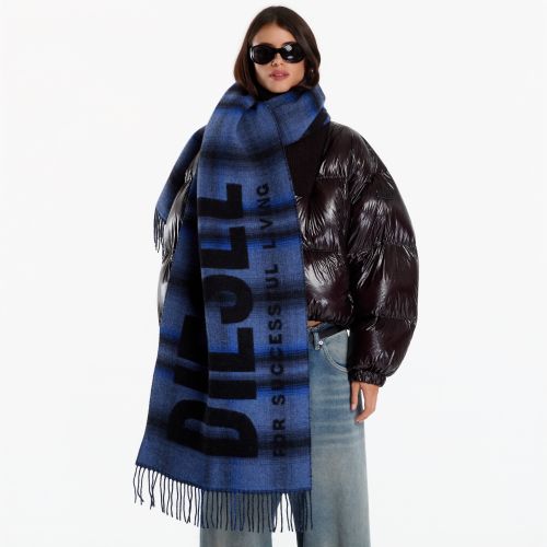 Sciarpa S-Check Scarf Universal - DIESEL - Modalova