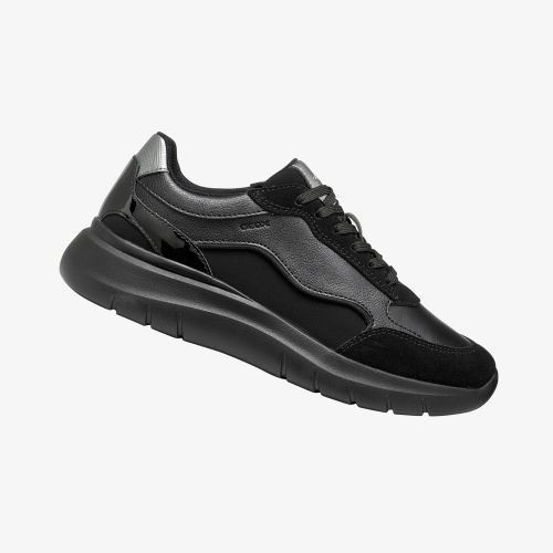 Sneakers Geox Plummery Black EUR 40 - Geox - Modalova