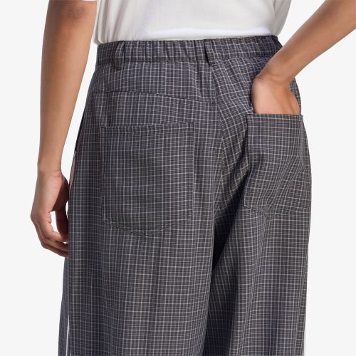 Pantaloni adidas Badigirl Checks Trouser Loose Pants / / Utility M - adidas Originals - Modalova