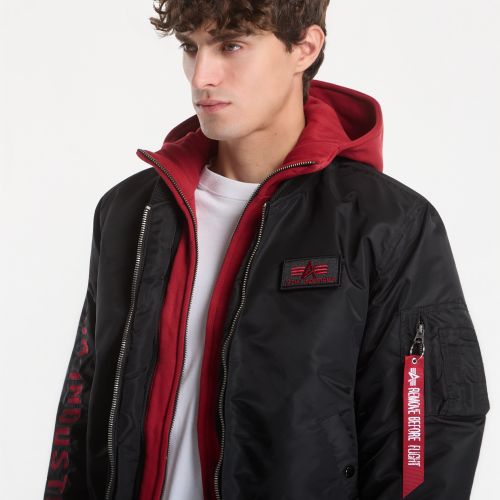 Giacca MA-1 D-Tec Sleeve Embroidery / M - Alpha Industries - Modalova