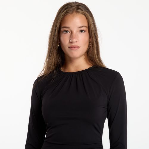 Abito Ruched Ruffle Hem Dress S - Michael Kors - Modalova