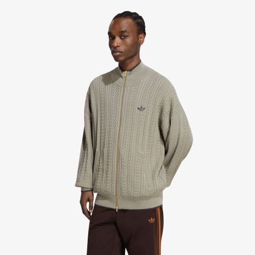 Maglione adidas Firebird Cable Knit Track Top L - adidas Originals - Modalova